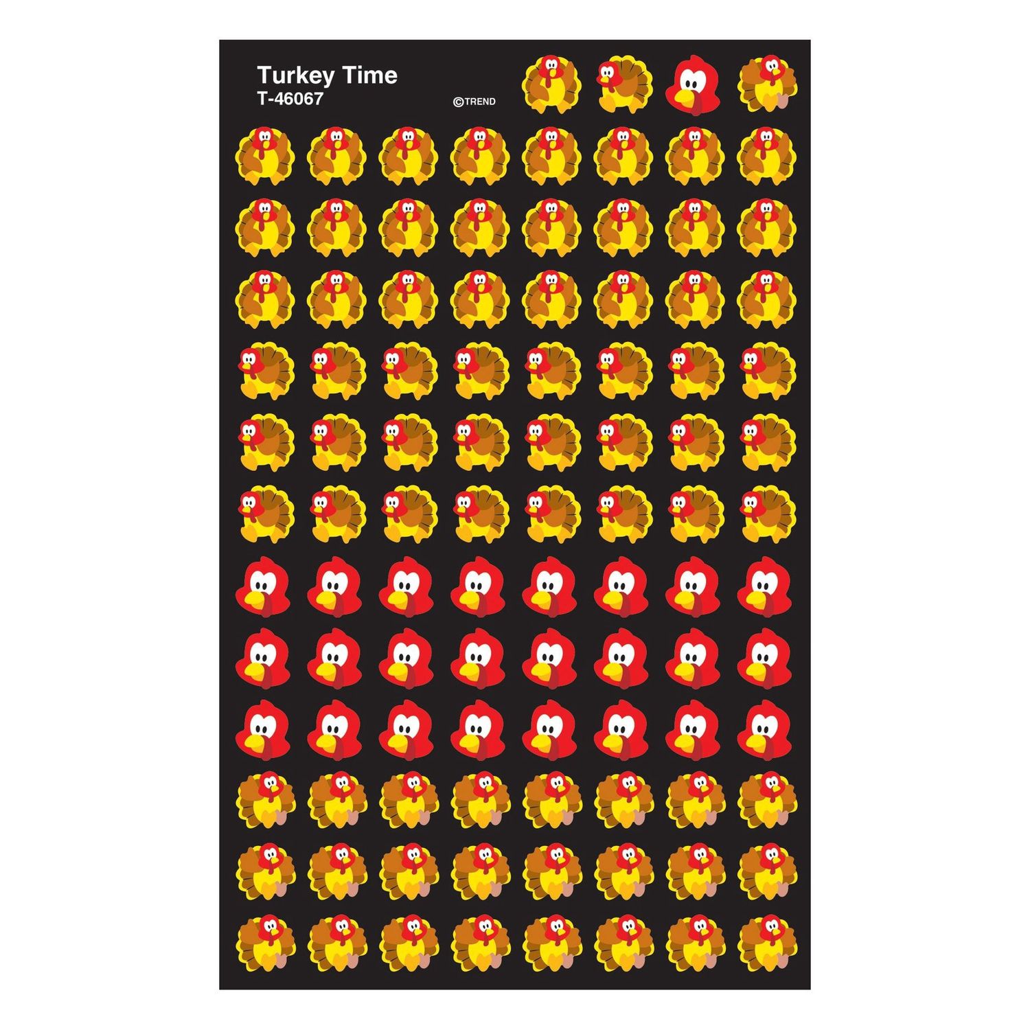 Turkey Time Stickers