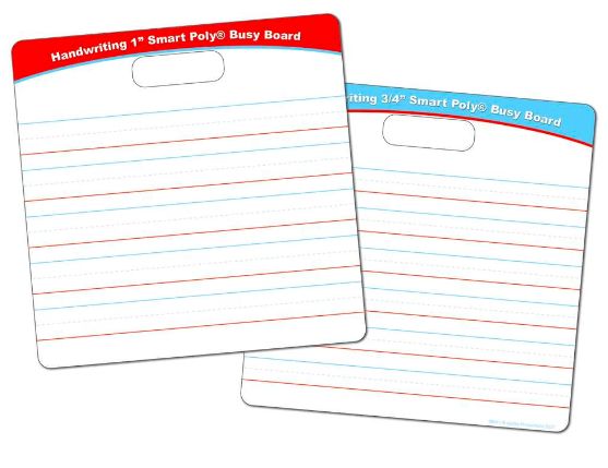 Handwriting 3/4&quot; Smart Poly Busy Board