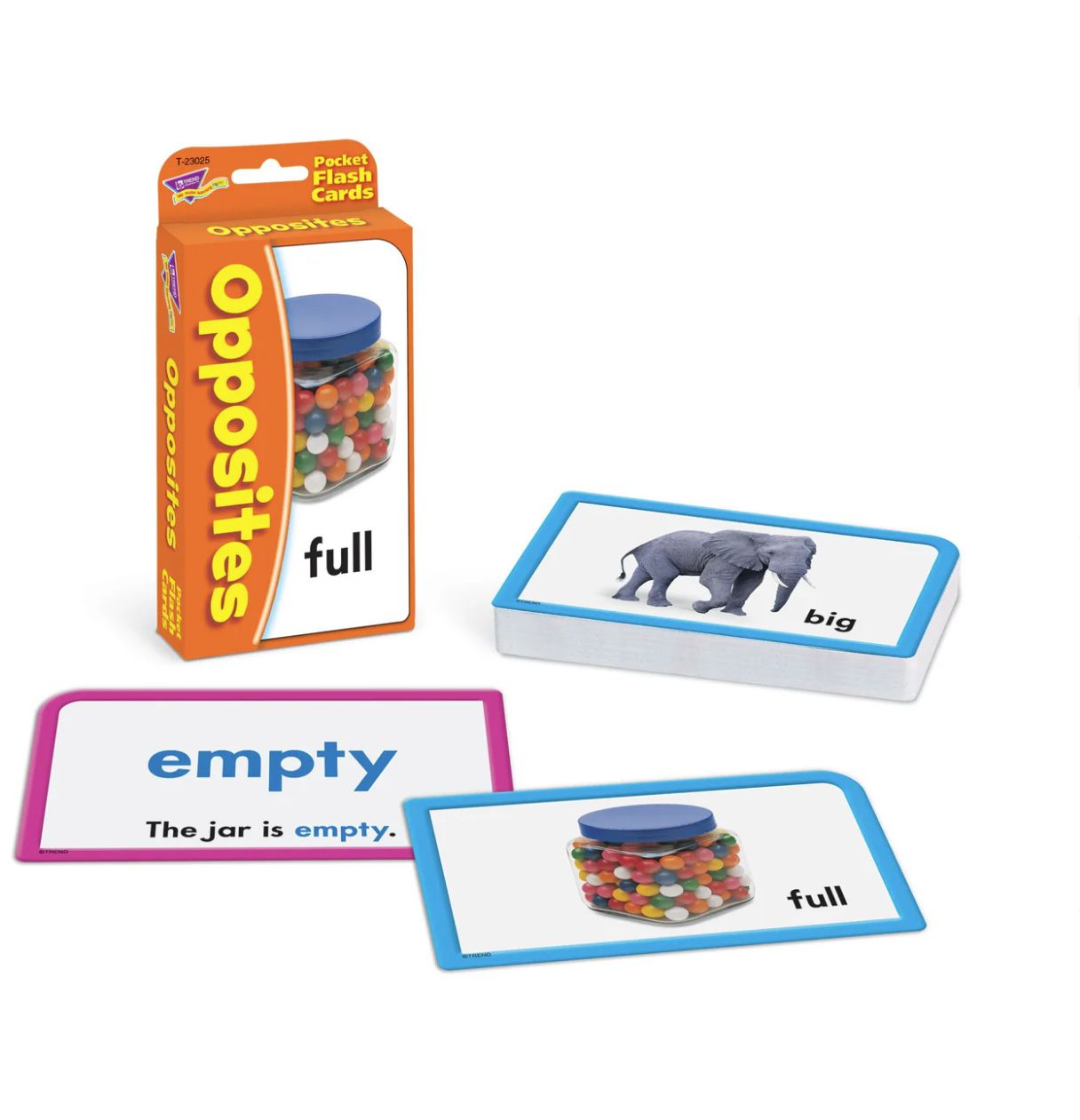 Opposites Pocket Flash Cards