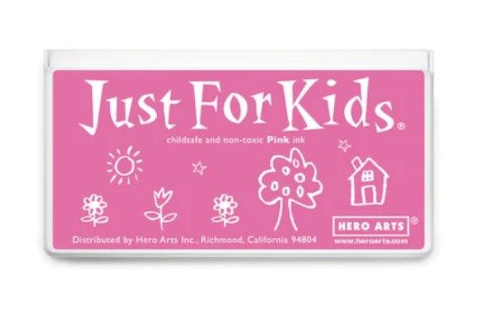 Jumbo Just For Kids Pink Ink Pad