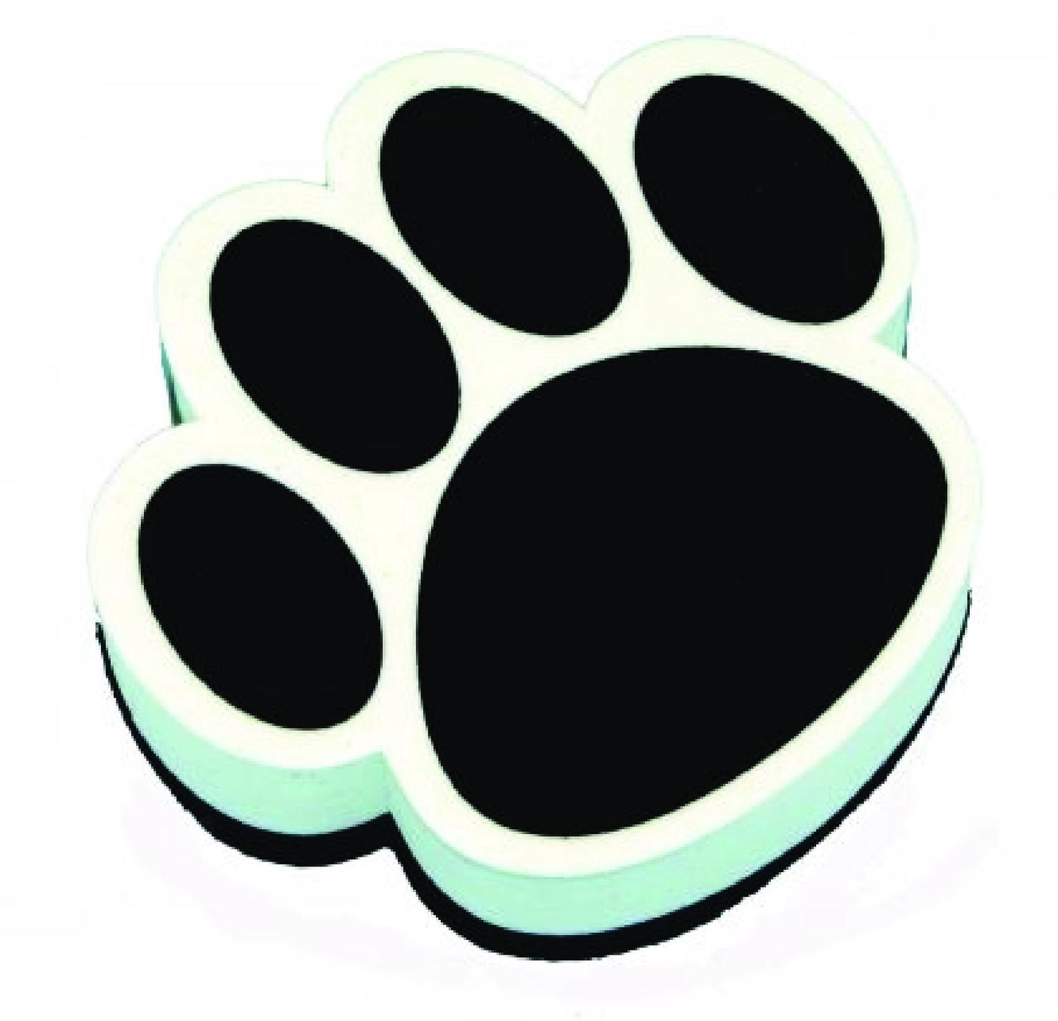 Black Paw Magnetic Eraser