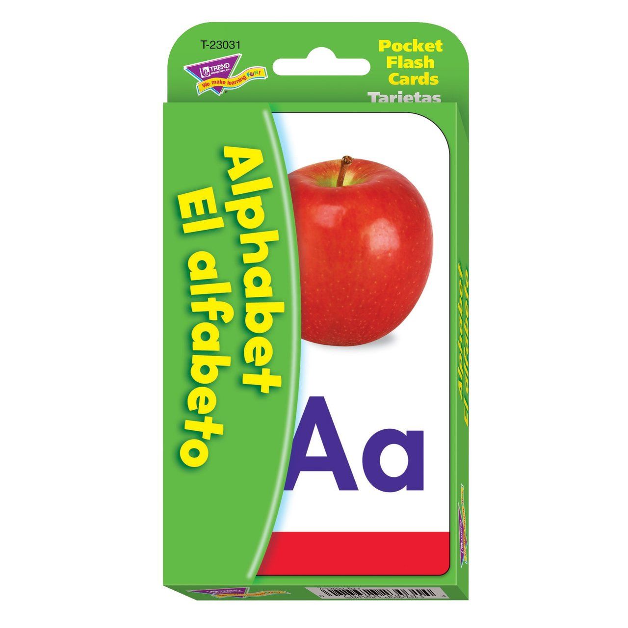 Alphabet/Alfabeto Pocket Flash Cards