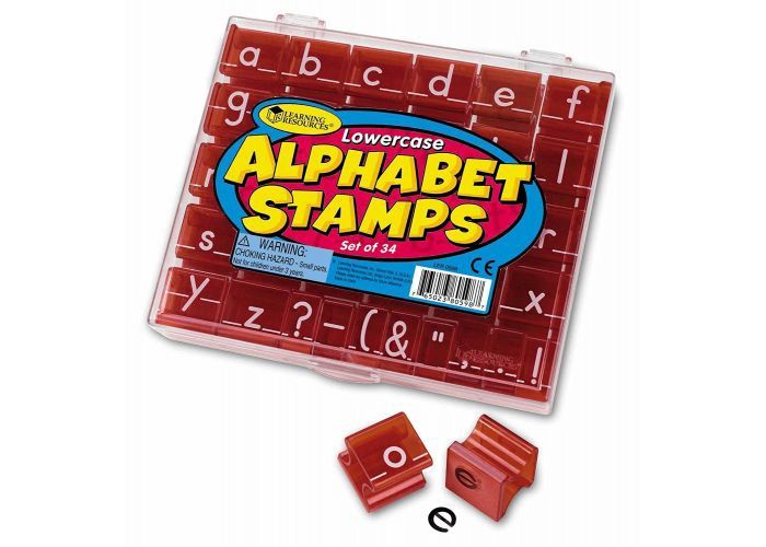 Lowercase Alphabet Stamp Set