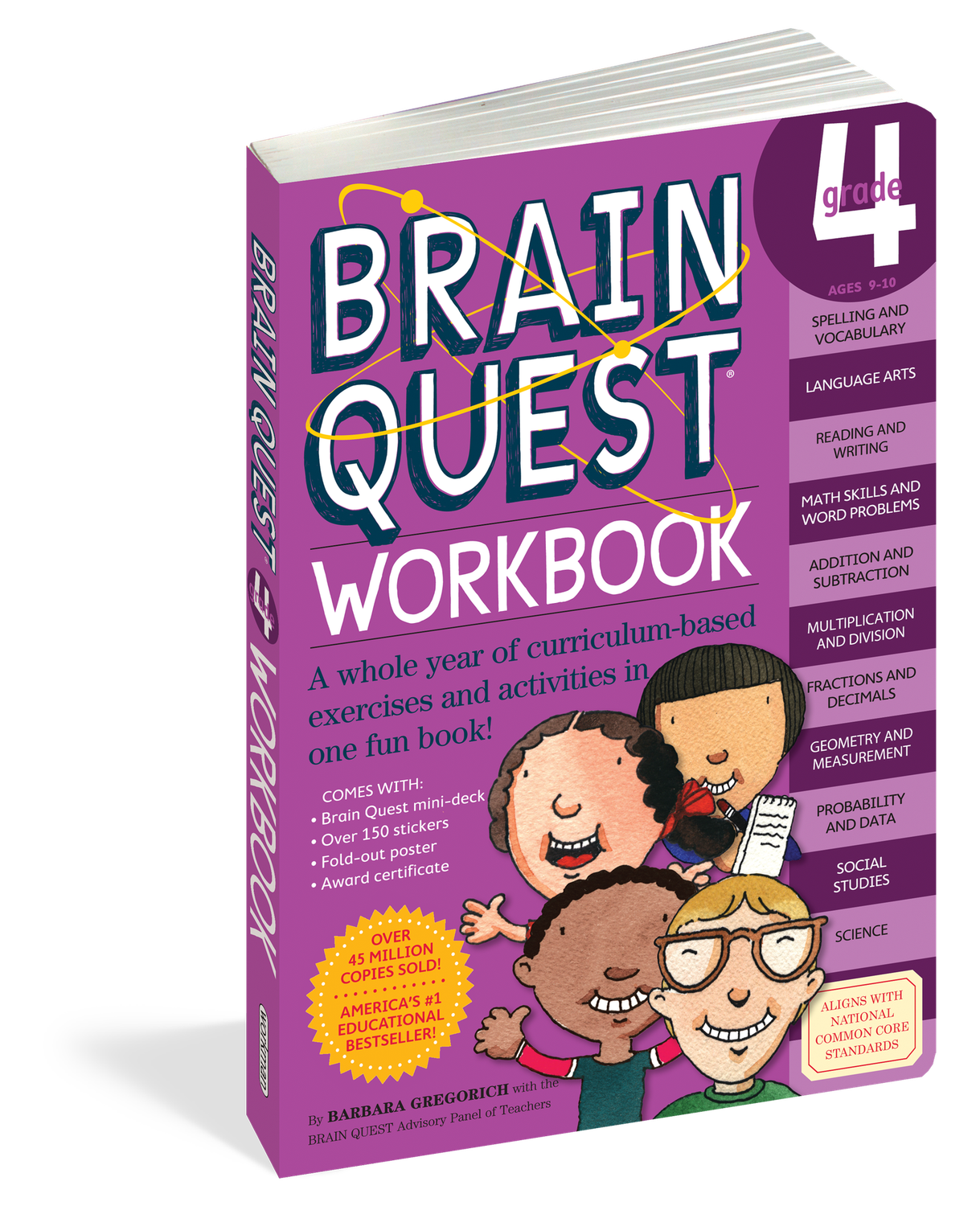 Grade 4 Brain Quest Workbook