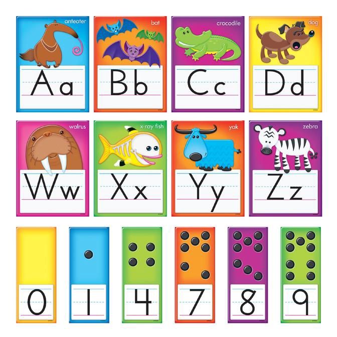 Awesome Animals Alpha Cards BBS