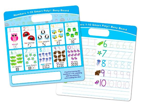Numbers 1-10 Smart Poly Busy Board