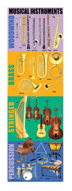 Musical Instruments Colossal Poster