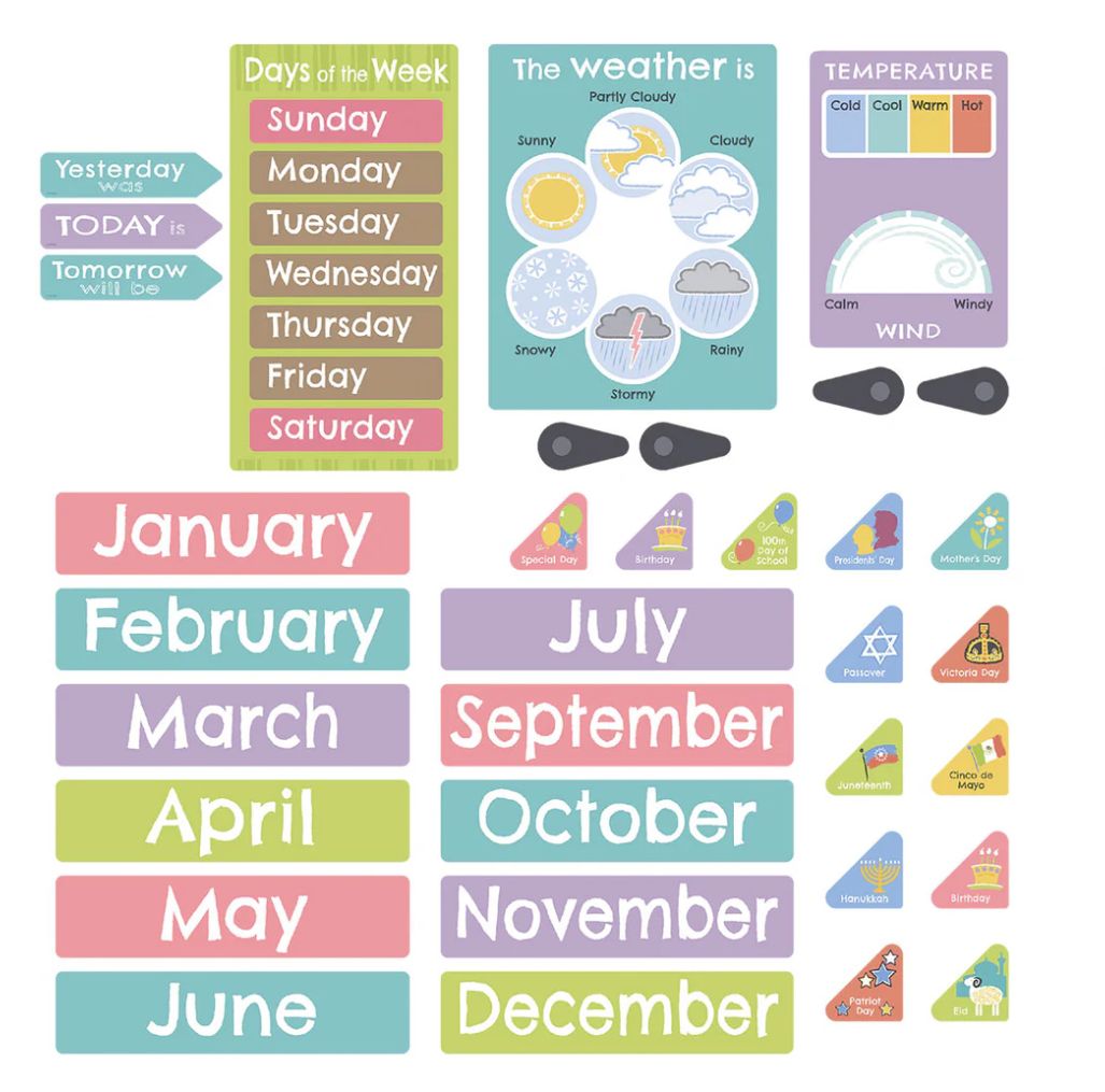 Good to Grow Calendar Bulletin Board Set