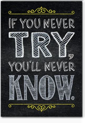 If You Never Try Poster