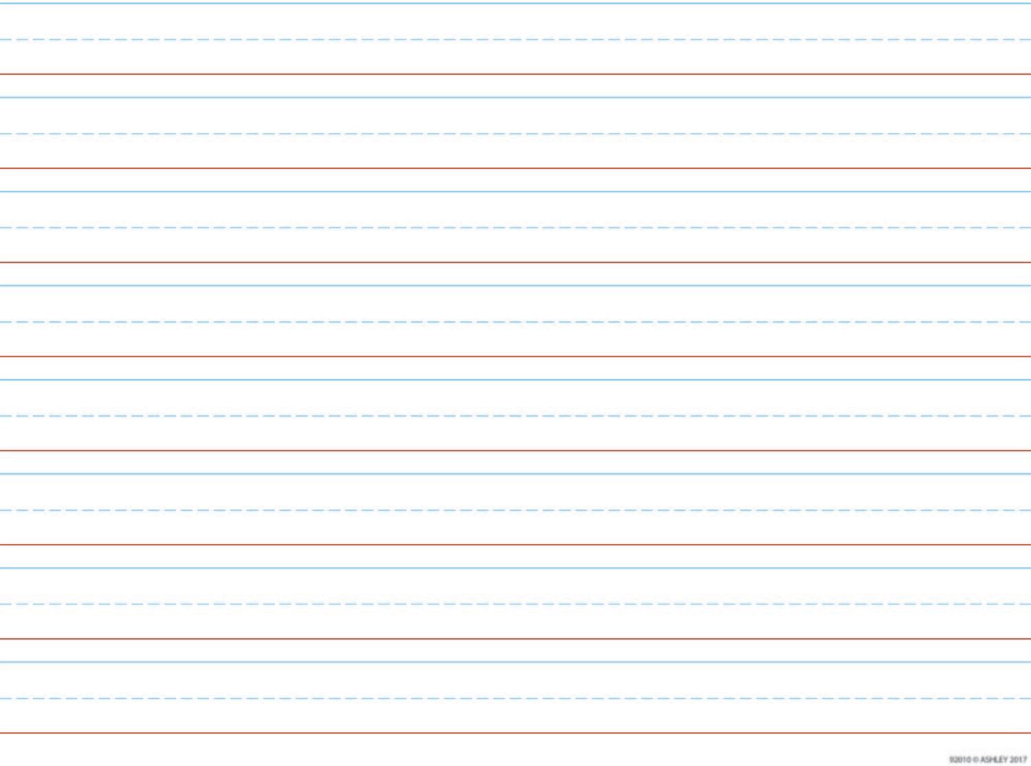 17x22 Handwriting Poly Chart