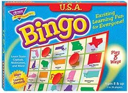 U.S.A. Bingo Game