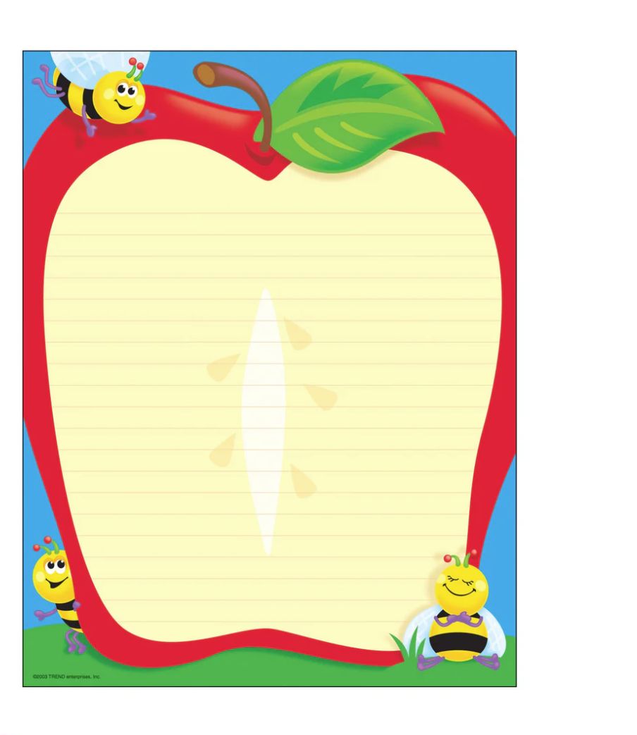 Apple Learning Chart