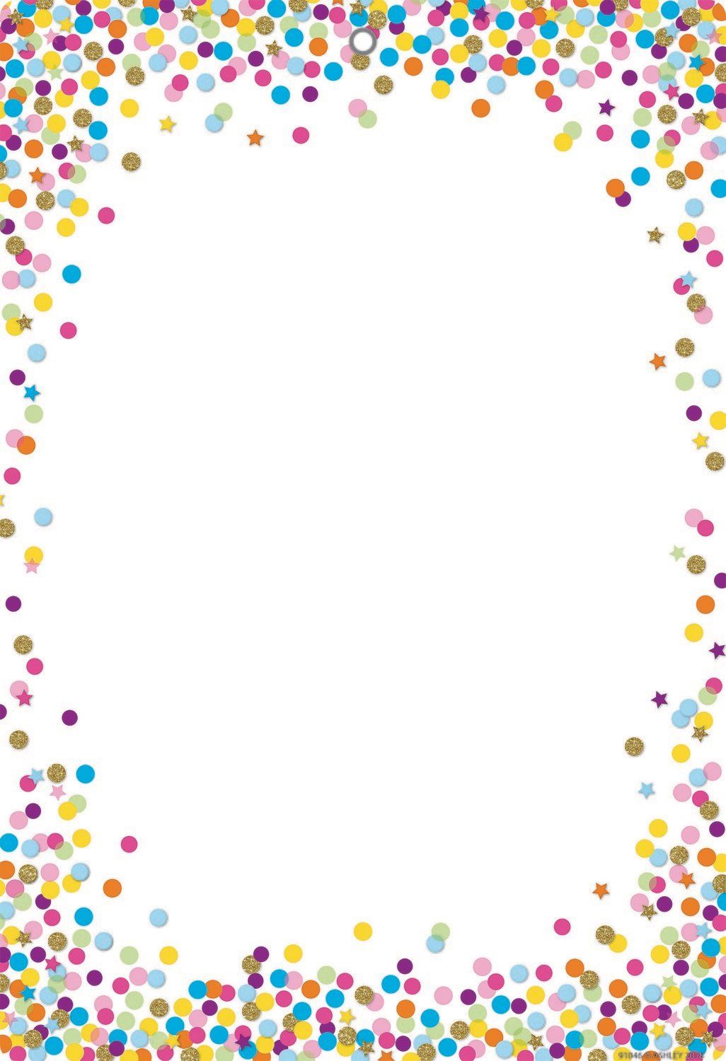 Confetti Blank Smart Poly Chart