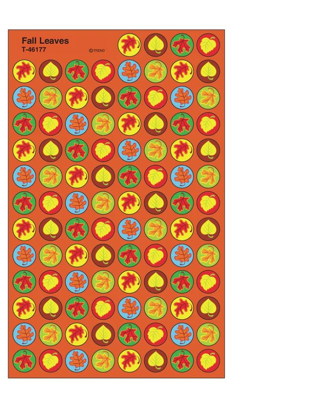 Fall Leaves superSpots¬Æ Stickers