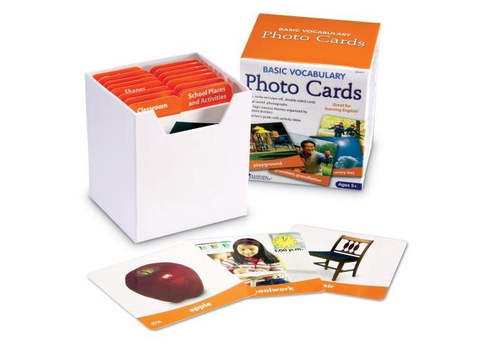 Basic Vocabulary Photo Cards Set