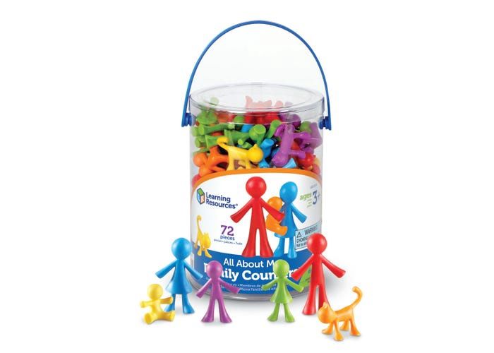 (72 pcs) All About Me Family Counter Set