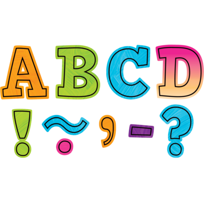 Brights 4Ever Bold Block 3&quot; Magnetic Letters