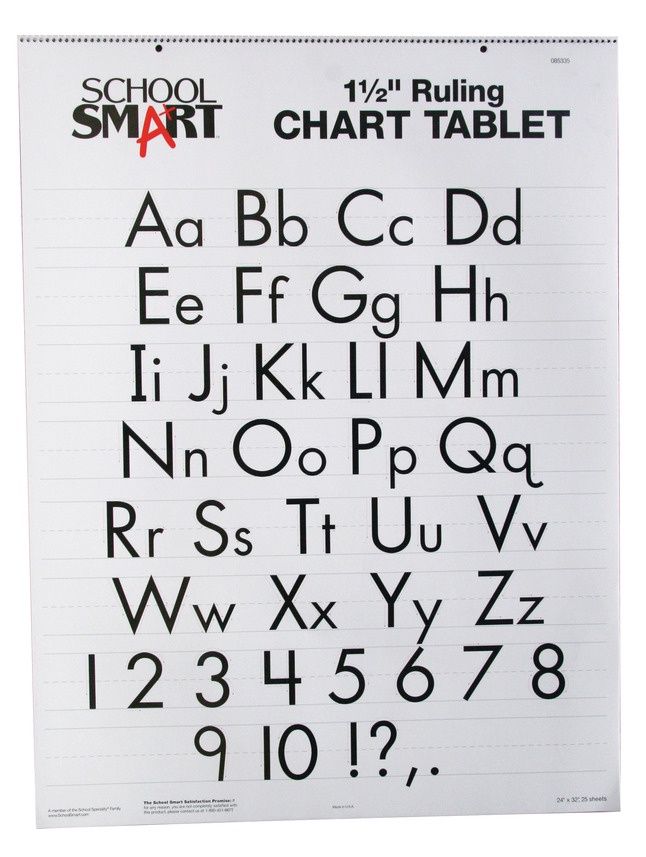 1.5 Chart Tablet 24x32 (25 sheets)
