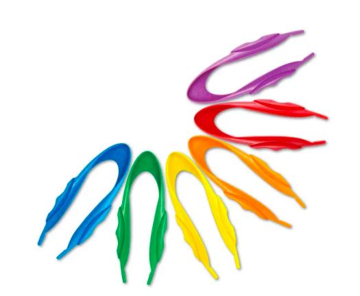 Primary Jumbo Tweezers (set of 12)