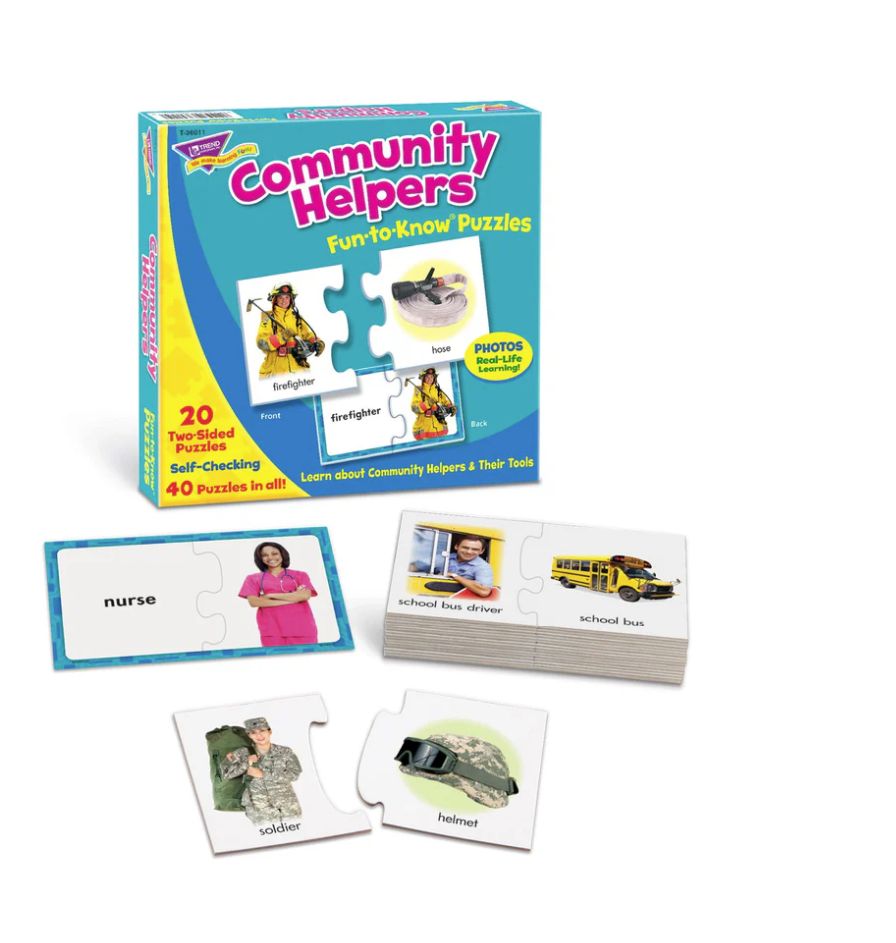 Community Helpers Fun-to-Know¬Æ Puzzles