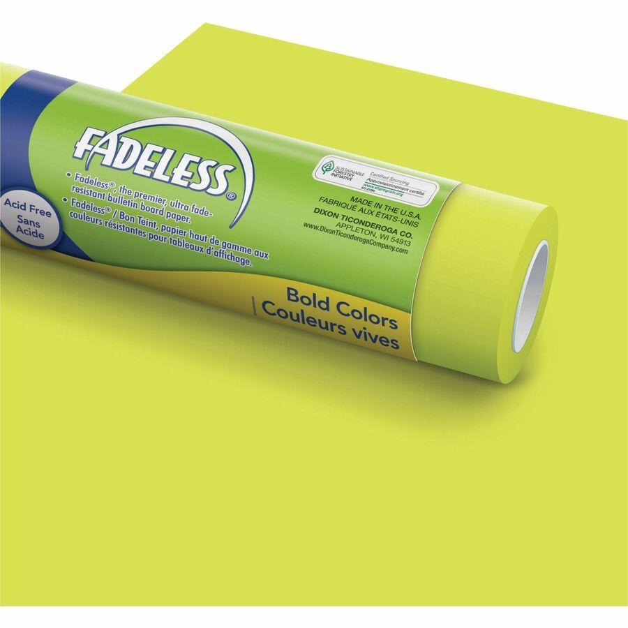 Fadeless Lime Paper Roll