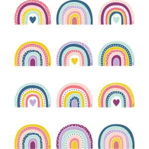 Oh Happy Day Rainbows Mini Accents