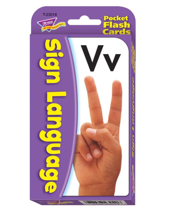 Sign Language Flash Cards Trend
