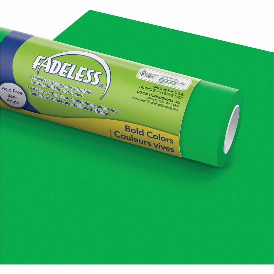 Fadeless Green Paper Roll