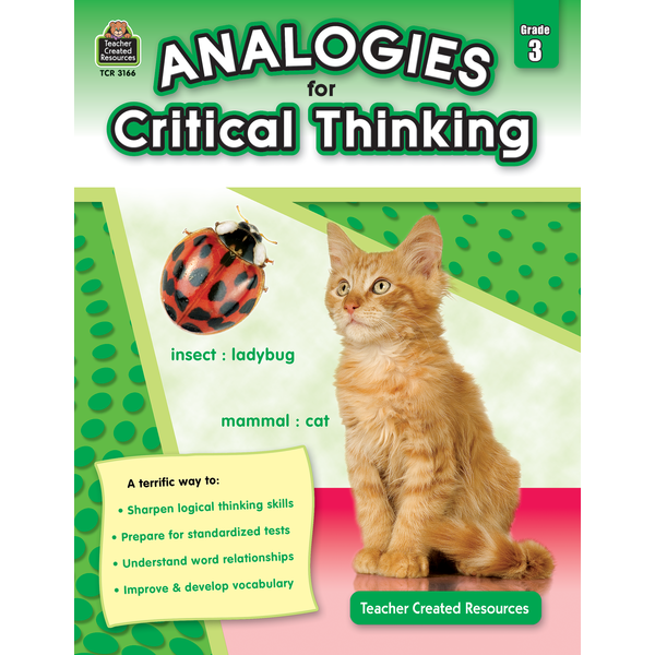 GR 3 Analogies for Critical Thinking