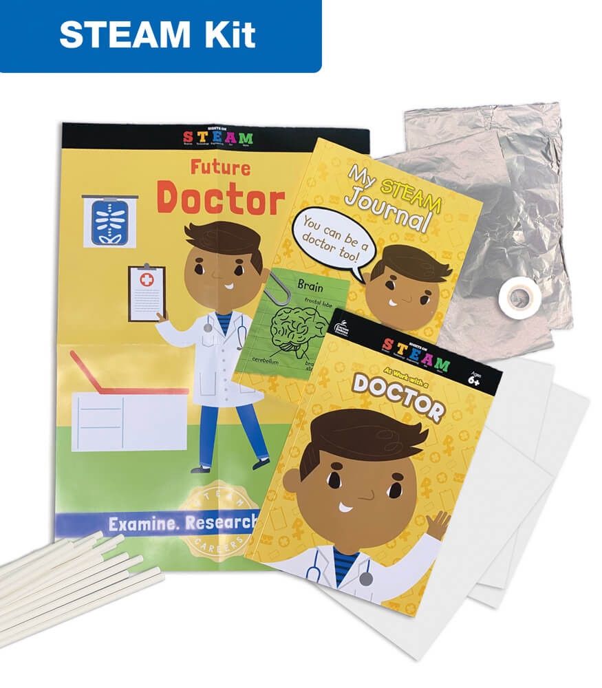 At Work with a Doctor Activity Kit Grade 1-3