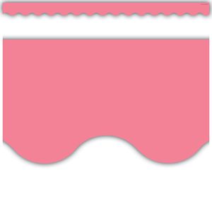 Light Pink Scalloped Border Trim_