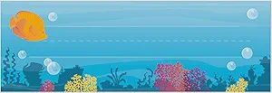 Seas the Day Tented Name Plates