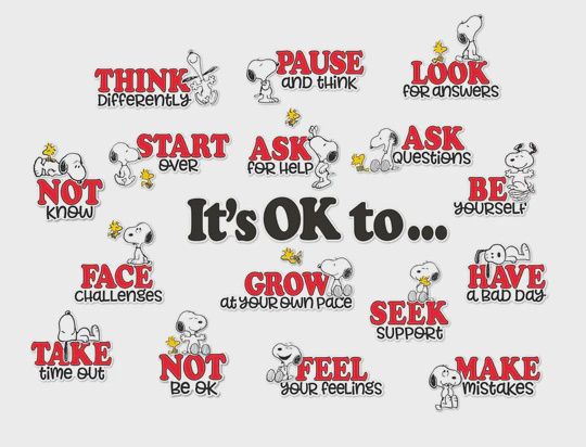 Peanuts It&#39;s Ok to ...BBS