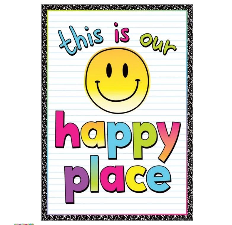 Happy Place Positive Poster