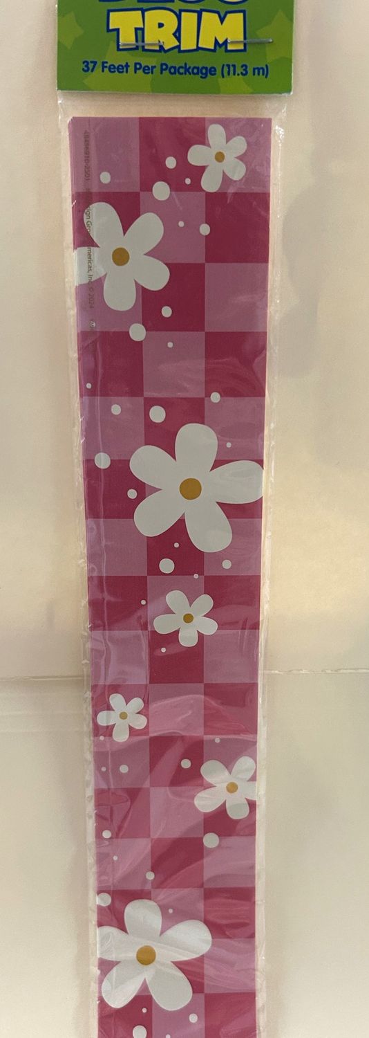S&#39;Cool Era Flower Power Border