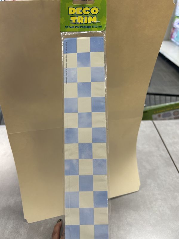 S&#39;Cool Era Checkered Sky Border