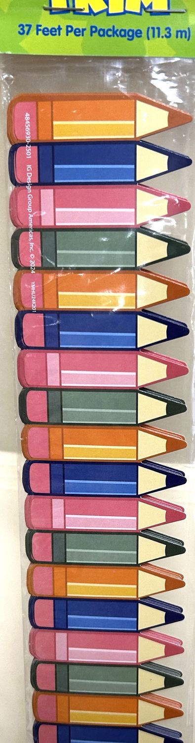 S&#39;Cool Era Die Cut Pencils Border