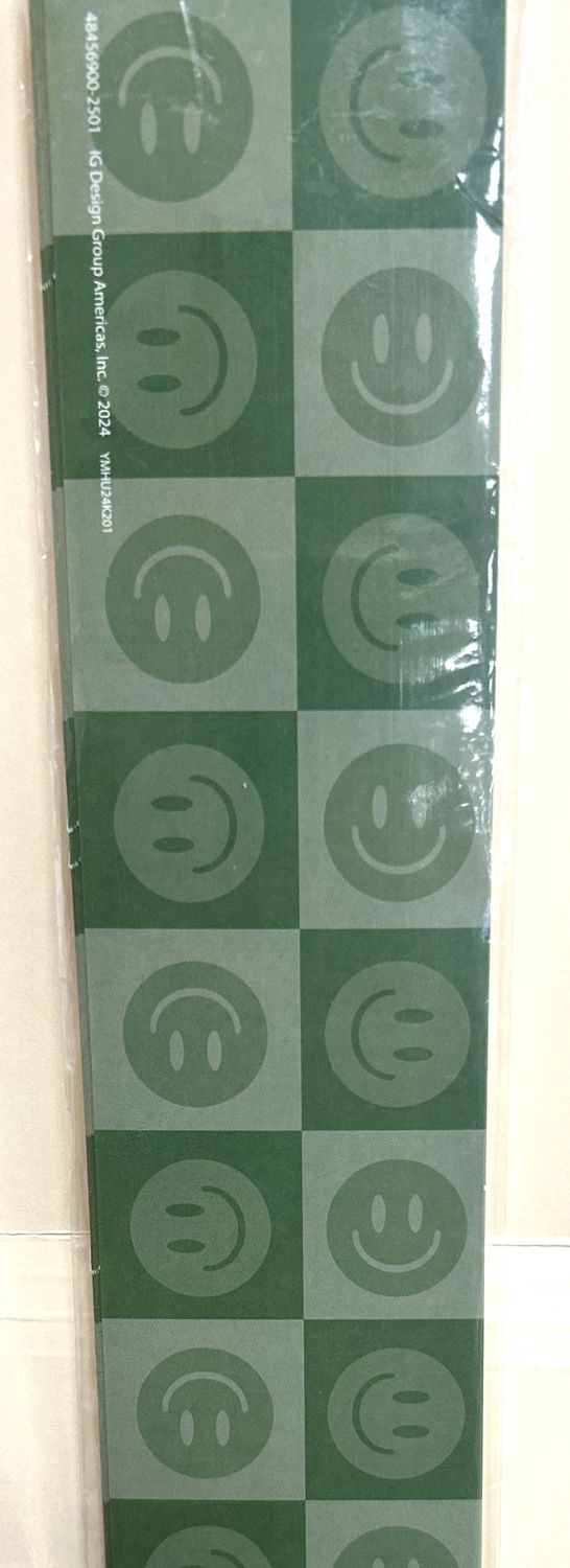 S&#39;Cool Era Green Smiles Border