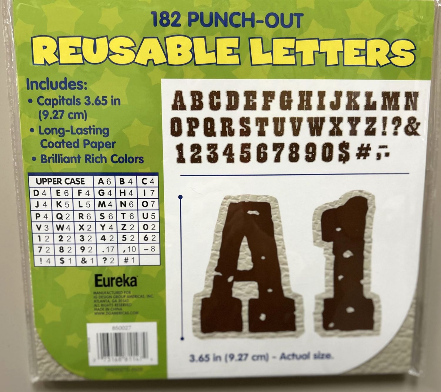 Wild Wild Classroom Deco Letters
