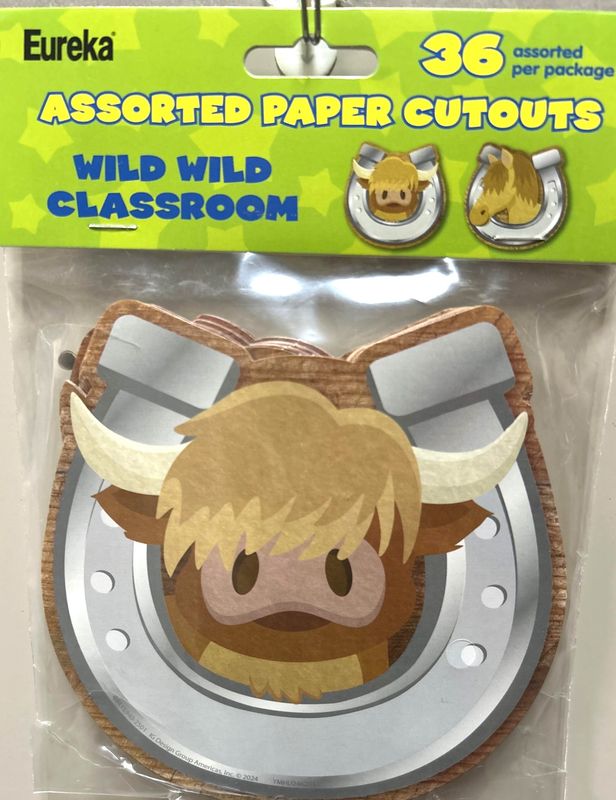 Wild Wild Classroom Paper Cut Outs