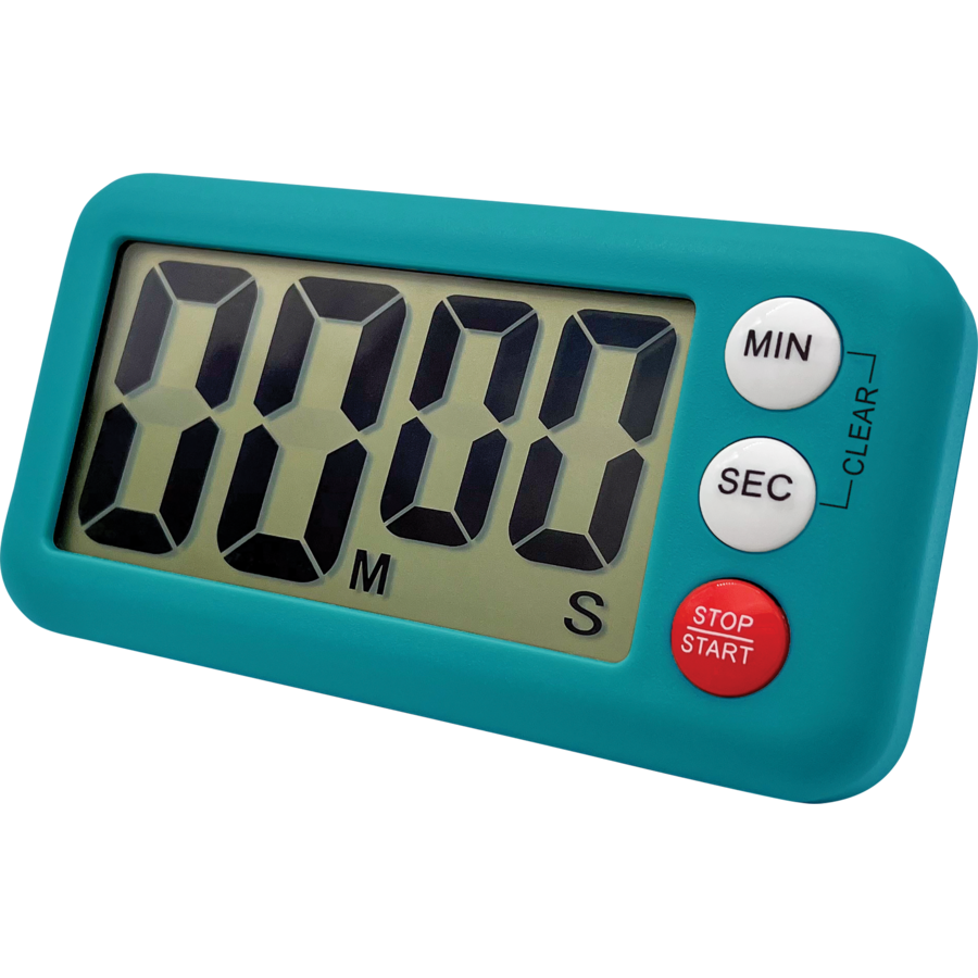 Teal Magnetic Digital Classroom Timer