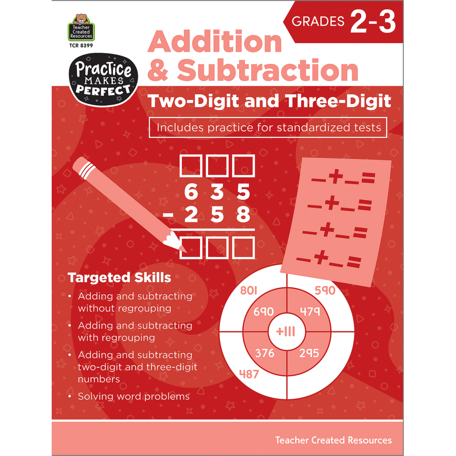 Addition &amp; Subtraction Two-Digit and Three-Digit (Gr. 2–3)