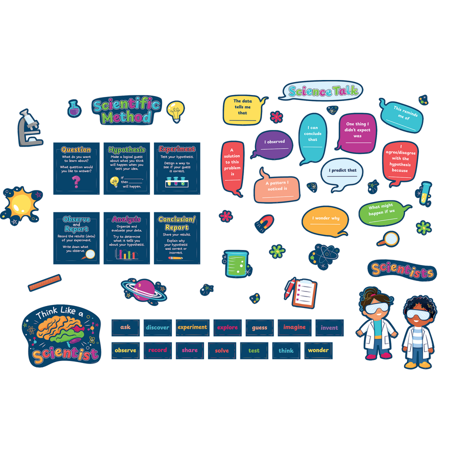 Science Talk Bulletin Board Set