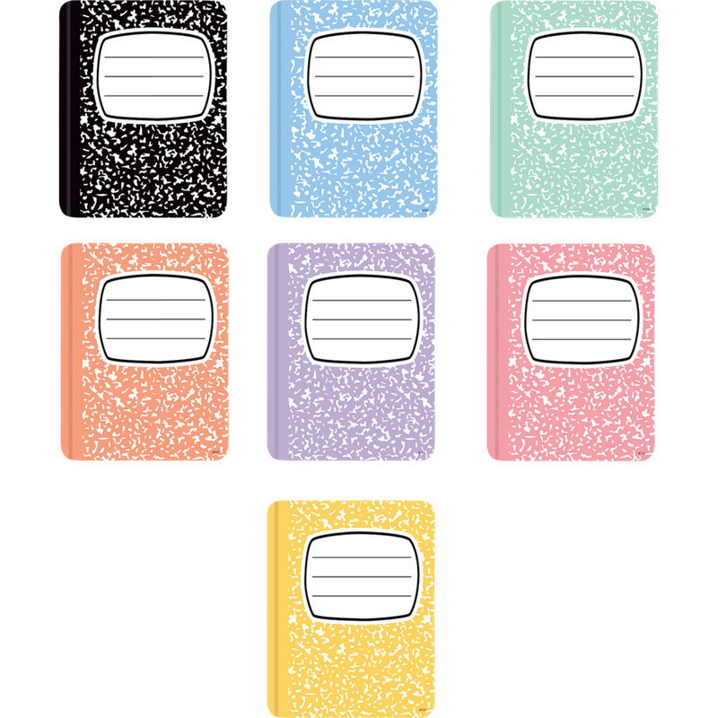 Cool For School Composition Books Accents