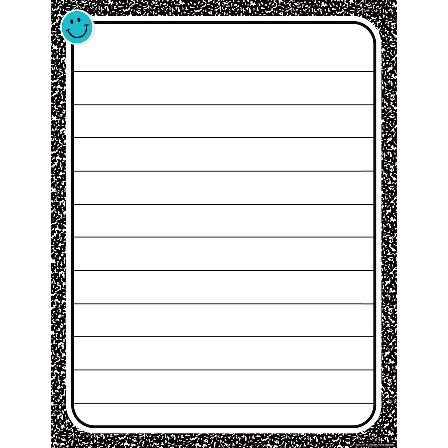 Cool for School Composition Lined Chart