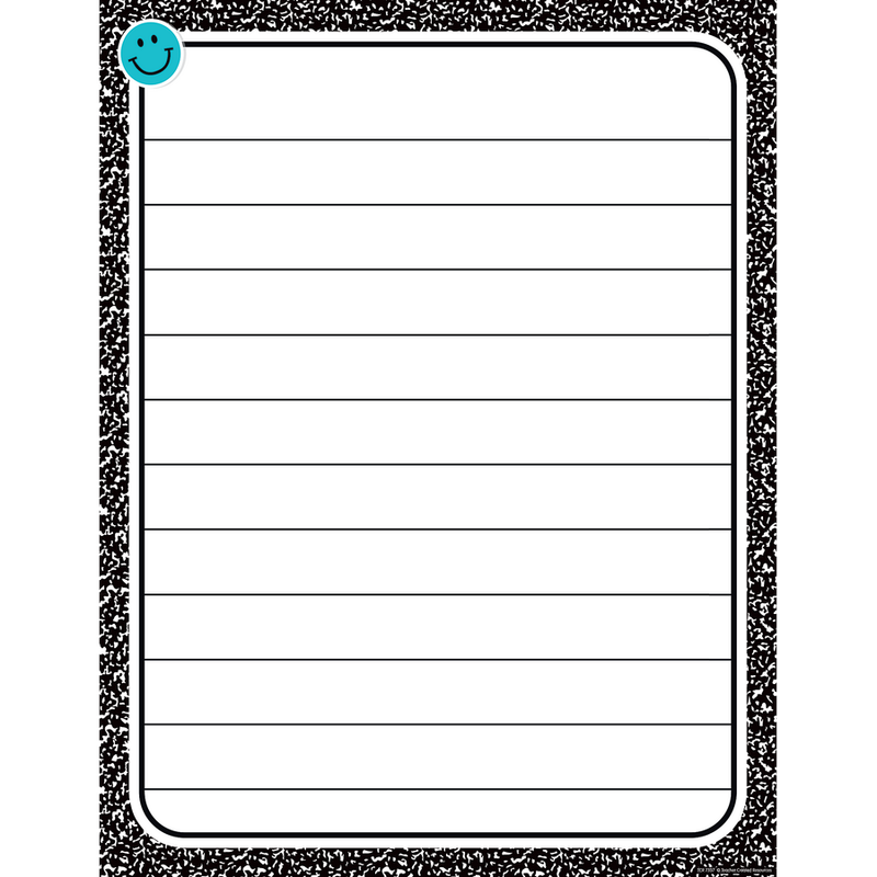 Cool for School Composition Lined Chart