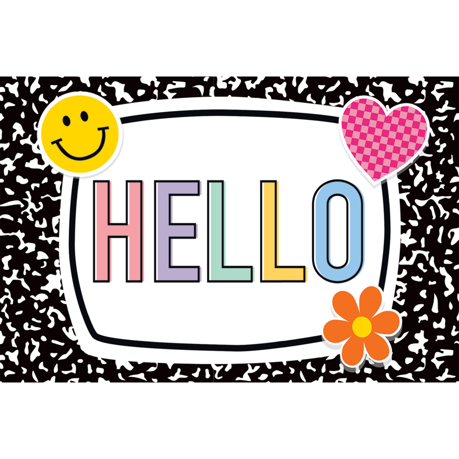Cool for School Hello Post Cards
