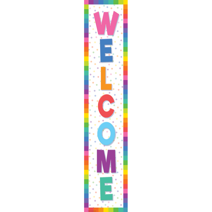 Colorful Welcome Banner