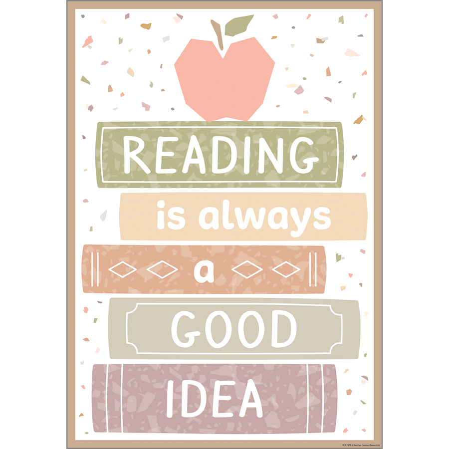 Reading is Always a Good Idea Positive Poster