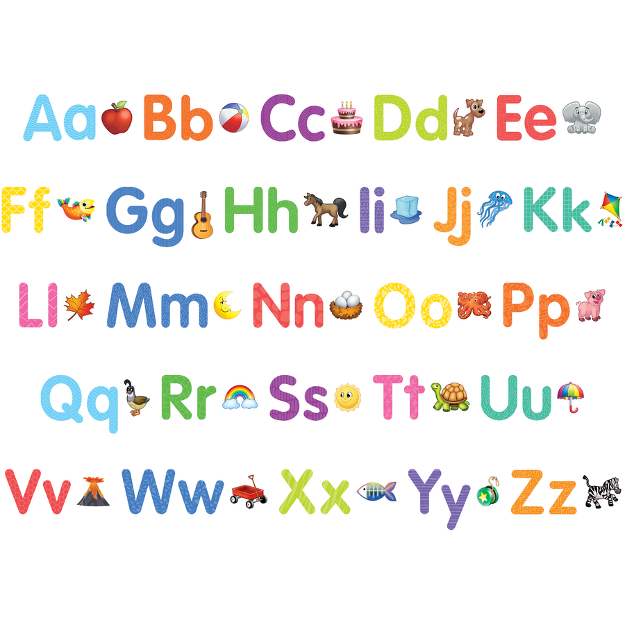 Alphabet Art Bulletin Board Set